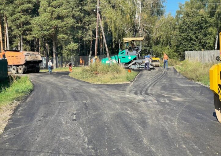 В Чуприяновке завершается ремонт дорог