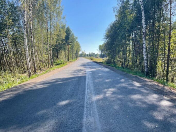 В Калининском округе продолжается ремонт дорог