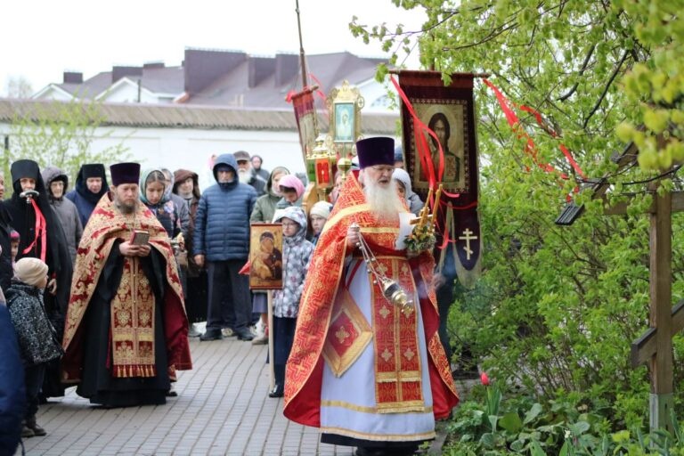 В Оршине монастыре свершили пасхальное поминовение почивших насельников древней обители